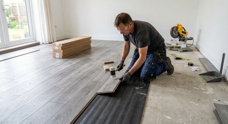 Laminate Floor Replacement in Bellevue, WA