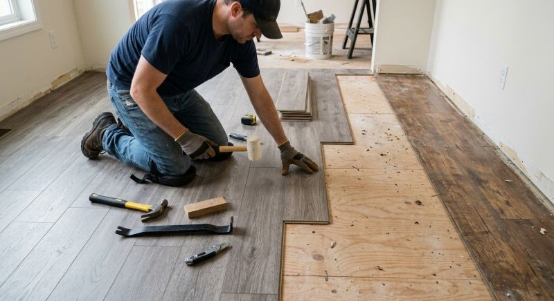 Laminate Floor Replacement in Fox Island, WA