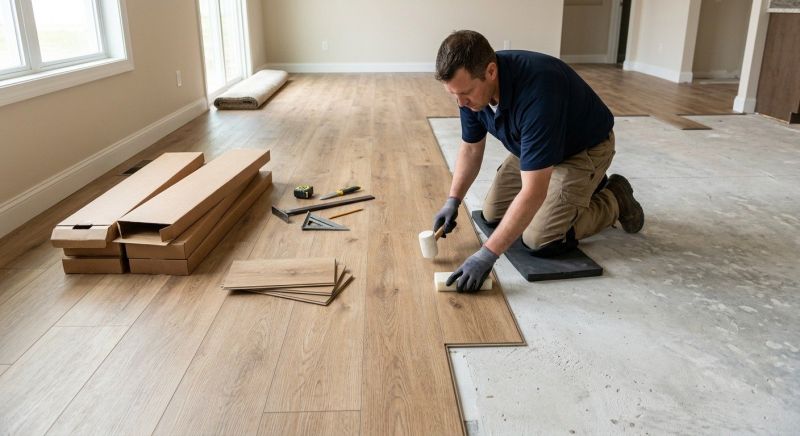 Luxury Vinyl Tile Installation in Port Orchard, WA