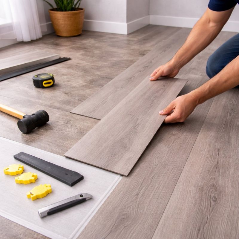 Lvt Flooring Installation in Steilacoom, WA