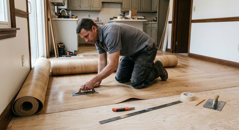 Sheet Flooring Installation in Olalla, WA