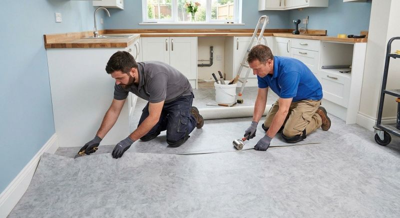 Sheet Linoleum Installation in Federal Way, WA