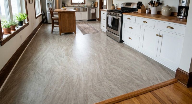 Sheet Linoleum Installation in Milton, WA