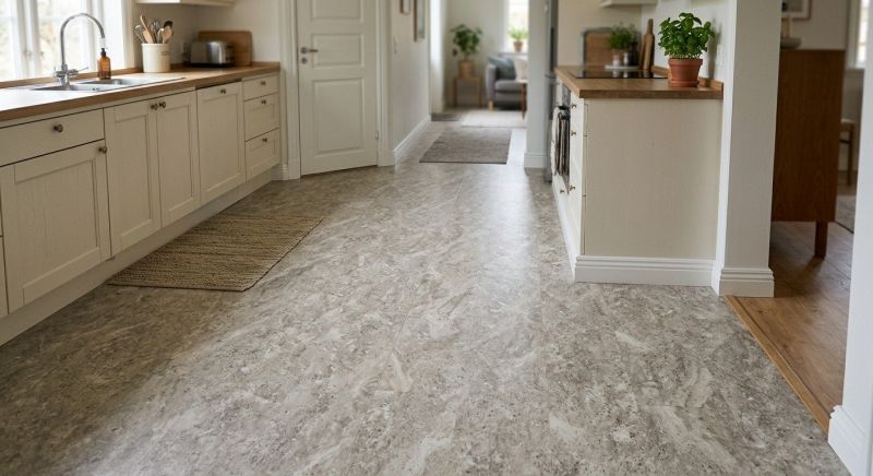 Sheet Linoleum Installation in Vashon, WA