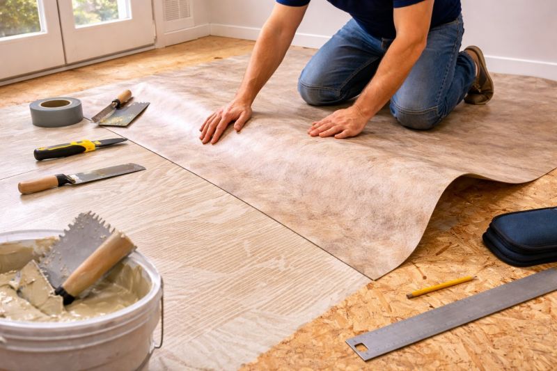 Sheet Vinyl Installation in Bellevue, WA