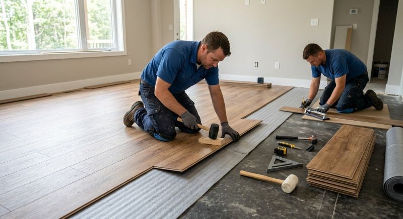 Vinyl Flooring Installation in Milton, WA