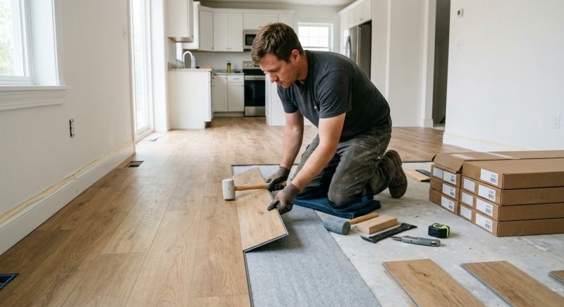 Vinyl Plank Floor Installation in Federal Way, WA