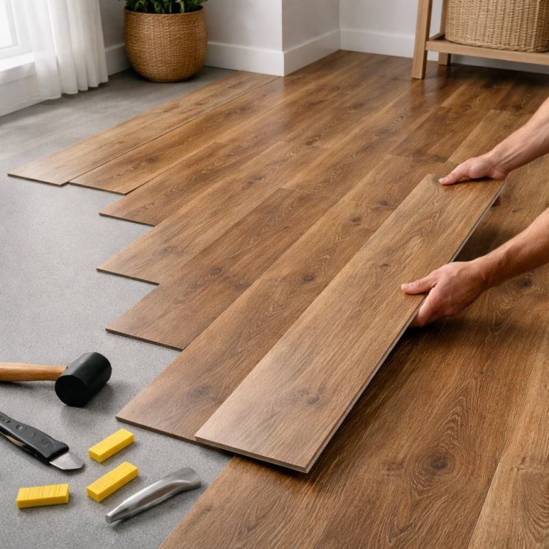Vinyl Plank Floor Installation in Federal Way, WA