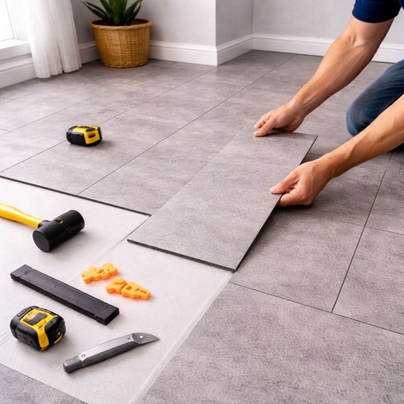 Vinyl Tile Installation in Federal Way, WA